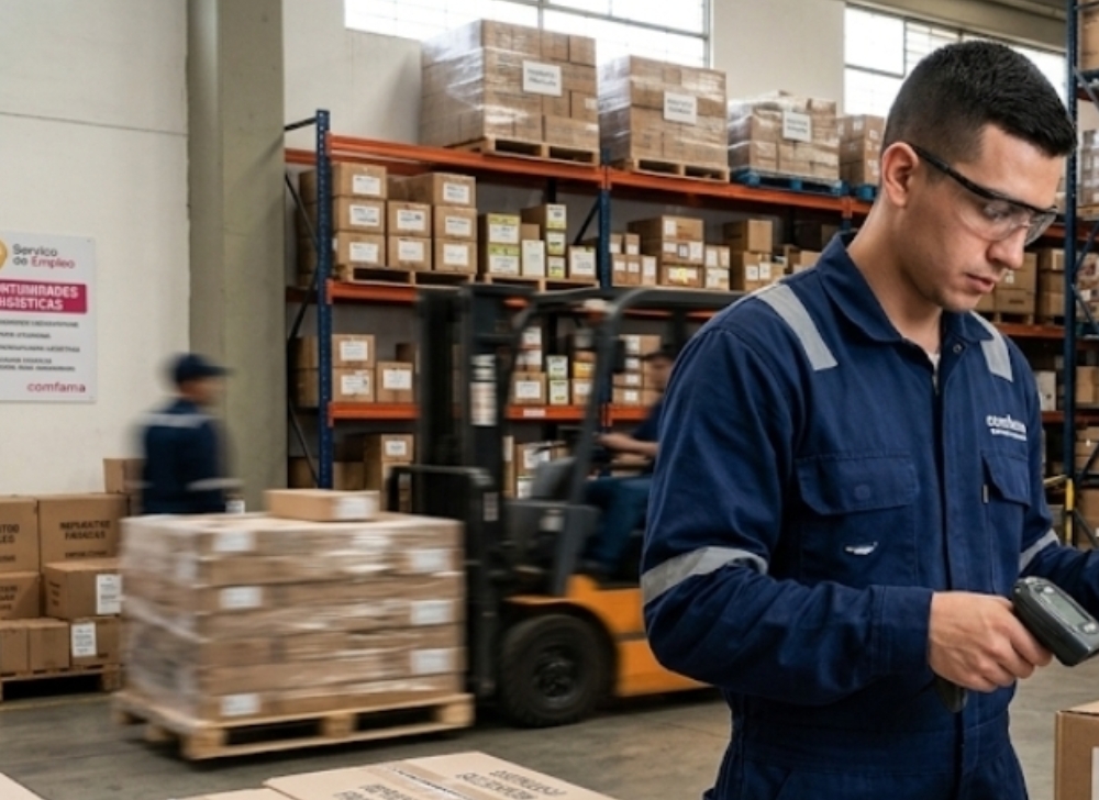 Auxiliar Logístico de Bodega y Gestión de Inventarios