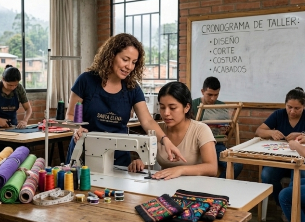 Tallerista Ocupacional con Énfasis en Confección y Artes y Oficios